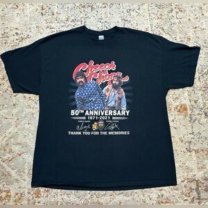 CHEECH & CHONG 50th Anniversary T-shirt size 2X black